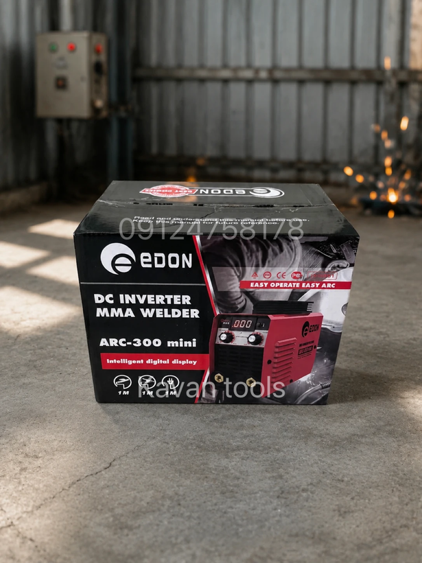 اينورتر دستگاه جوشكاري ٣٠٠ آمپر ادون مدل arc300mini