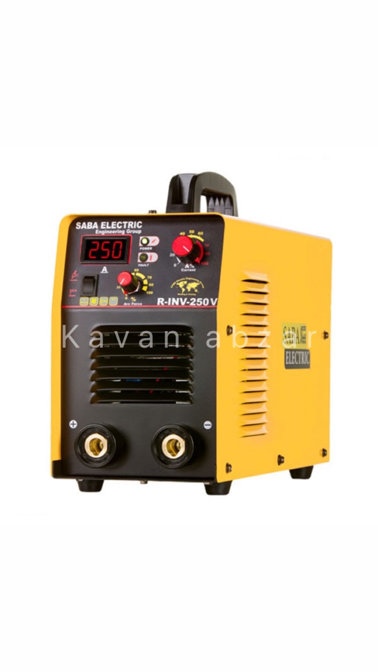 دستگاه جوش اينورتر صبا مدل R-inv-250V ظرفيت ٢٥٠ آمپر تك فاز