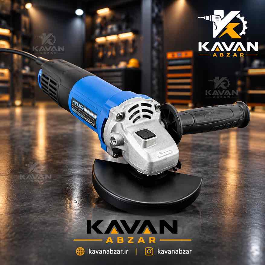 مینی فرز برقی دسته کوتاه ویوارکس ١١۵ میلیمتر برند ویوارکس مدل VR8615-AG